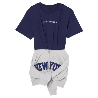 THE CANAL ST SWEATSHIRT TEE DRESS